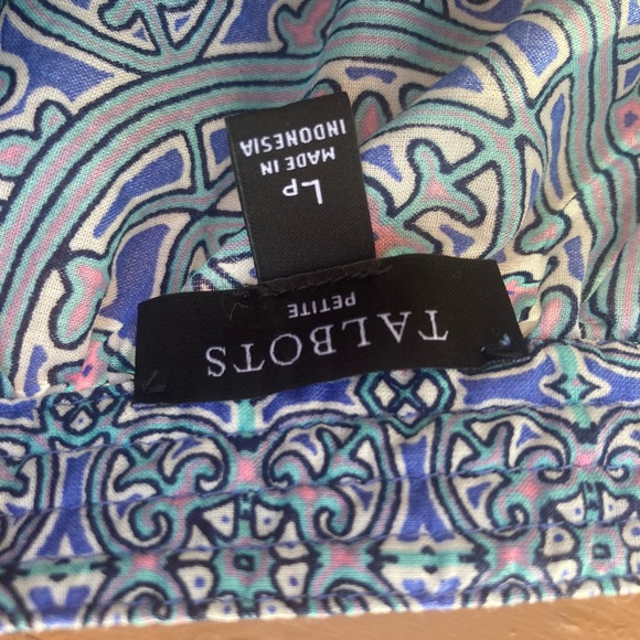 Talbots cotton pullover blouse - Picture 3 of 8